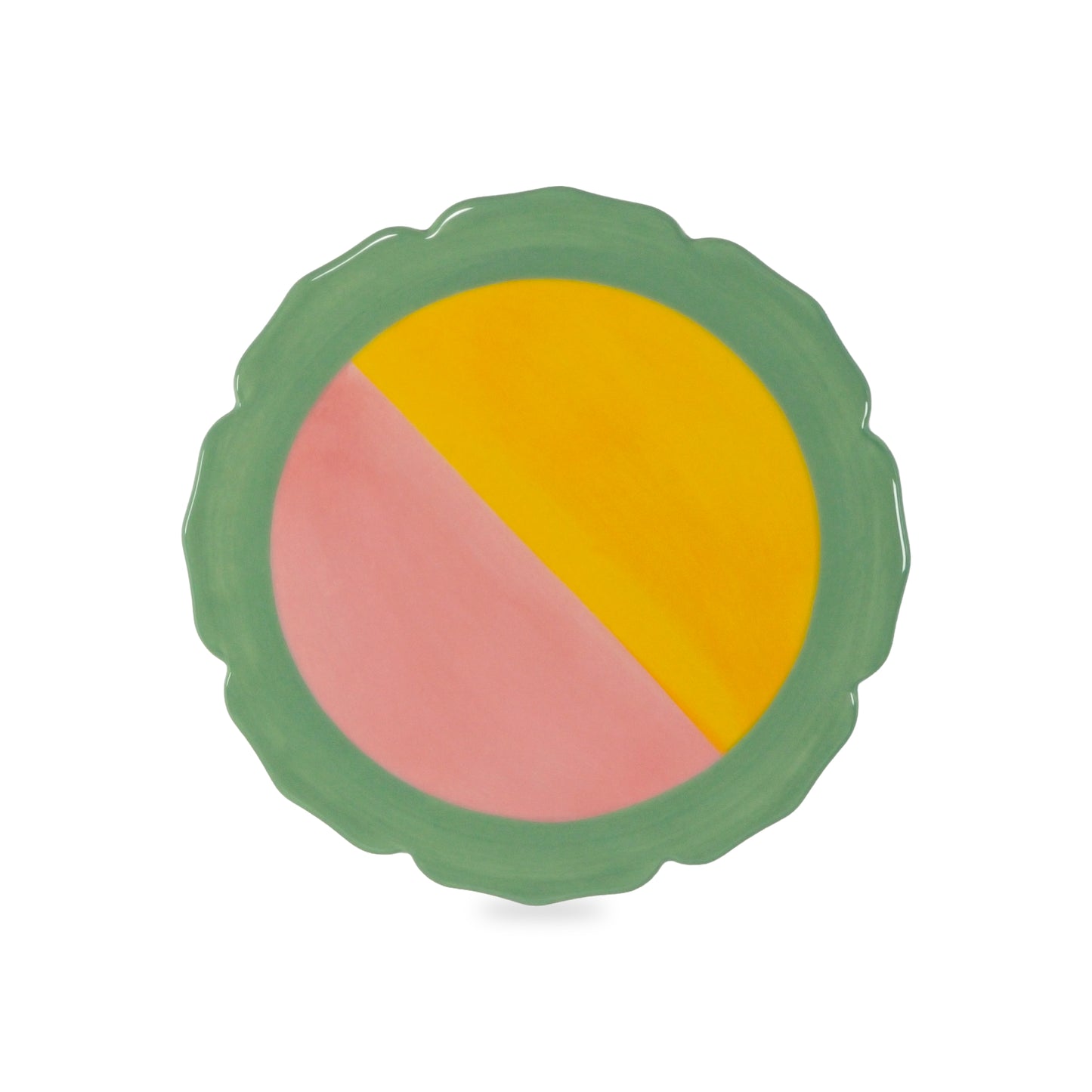 Dessous de Plat Rond en Grès Coloré - WD Lifestyle