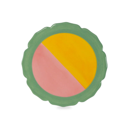 Dessous de Plat Rond en Grès Coloré - WD Lifestyle