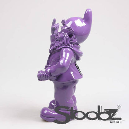 GNOME FUCK YOU SOLAIRE VIOLET 14X16X31 CM