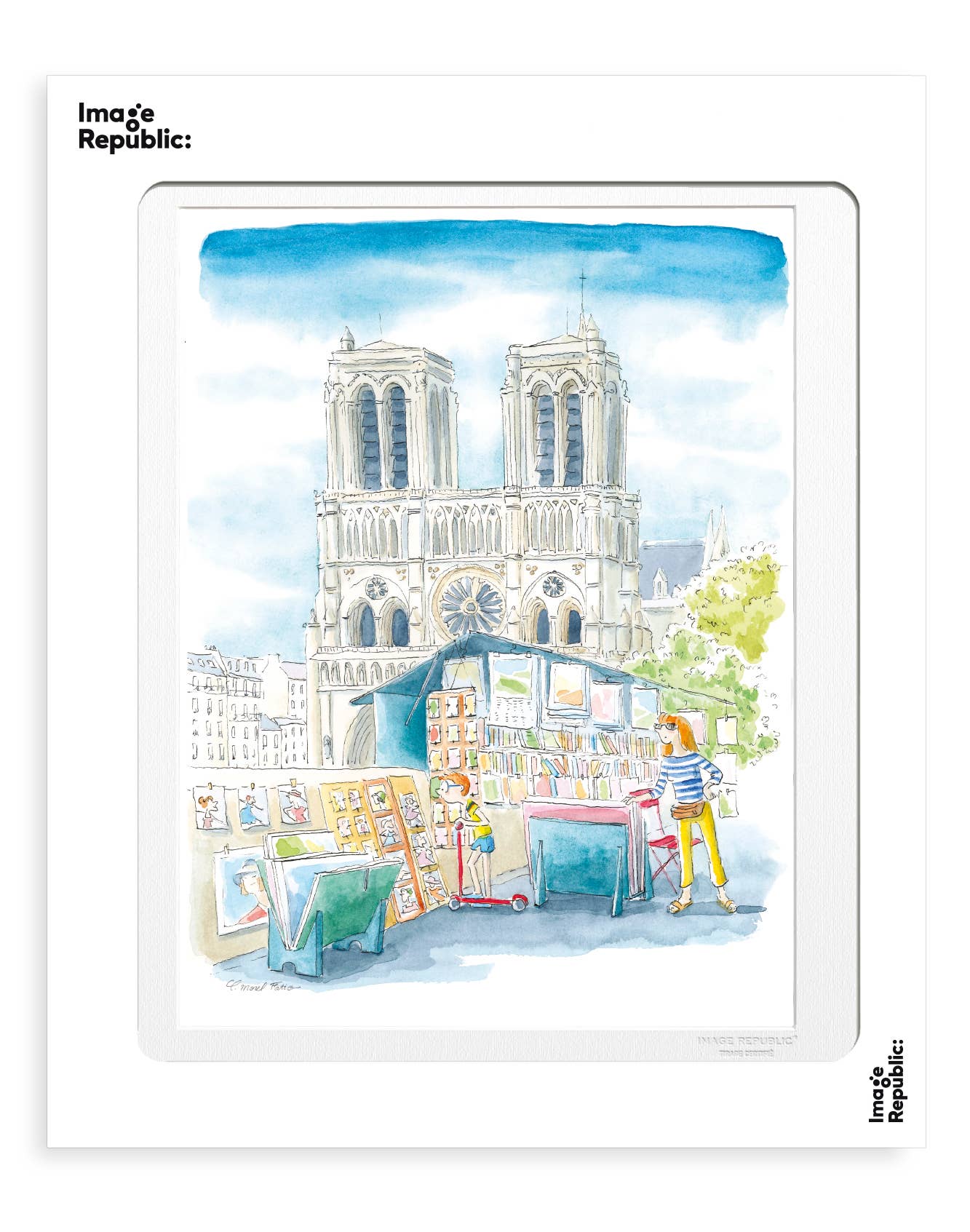 L’affiche « Apprenti Bouquiniste » Claire Morel Fatio - Image Republic