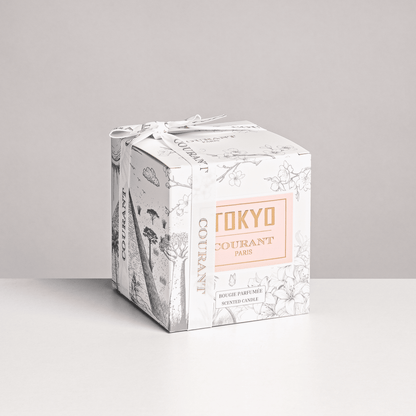 Bougie Parfumée Tokyo 230g, Jasmin & Ambre - Courant Paris