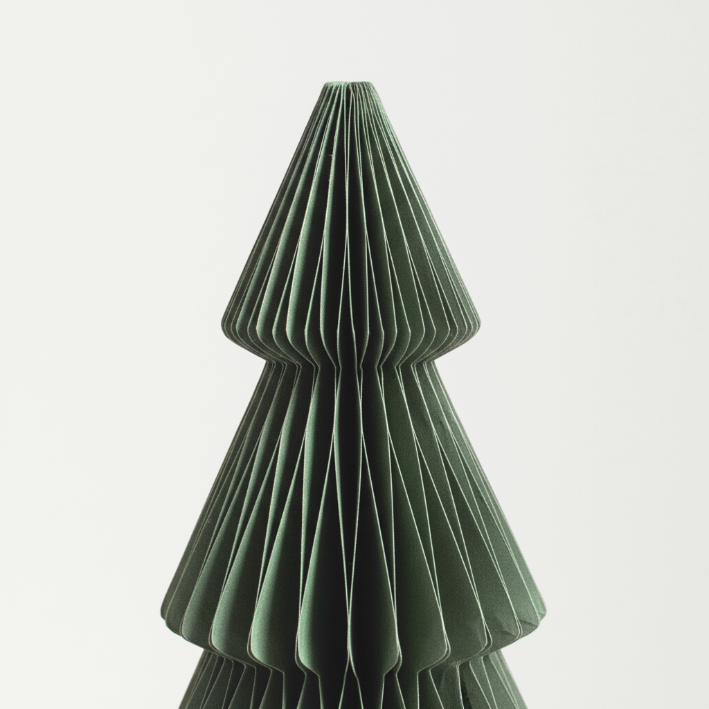 Arbre de Noël en Papier Sanna XL Élégant H.70cm - Papurism
