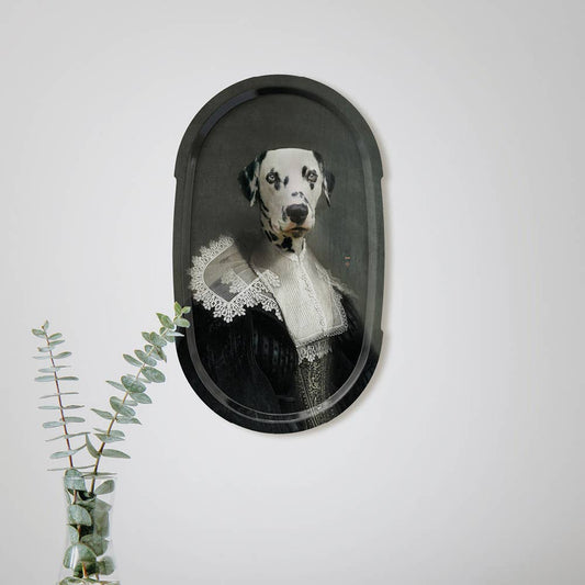 Plateau Ellipses Sapho 57x34 cm - Ibride