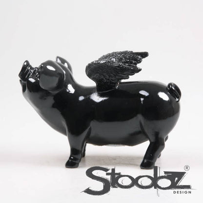 TIRELIRE COCHON AILÉ STOOBZ 14X25X15 CM | TIRELIRE |