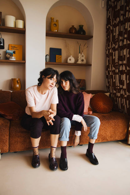 Chaussettes Transparentes Coeurs - Atelier St Eustache