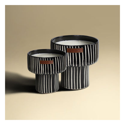 Bougie Coupe Zèbre Senteur Mandarine Majorelle - Côté Bougie