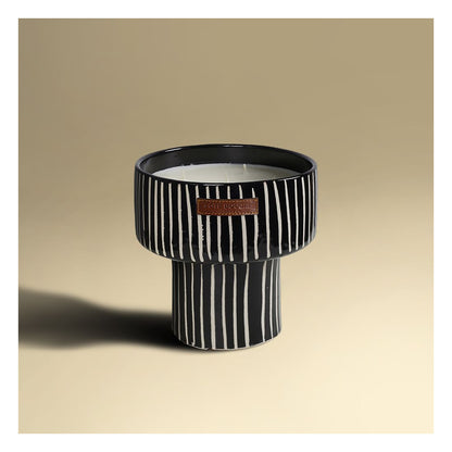 Bougie Coupe Zèbre Senteur Mandarine Majorelle - Côté Bougie