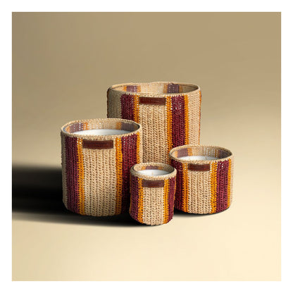 Bougie Raphia Parfumée Dattes Rim - Côté Bougie