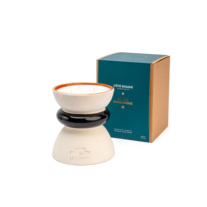 Bougie Tamtam Bicolore - Côté Bougie x Maison Sarah Lavoine
