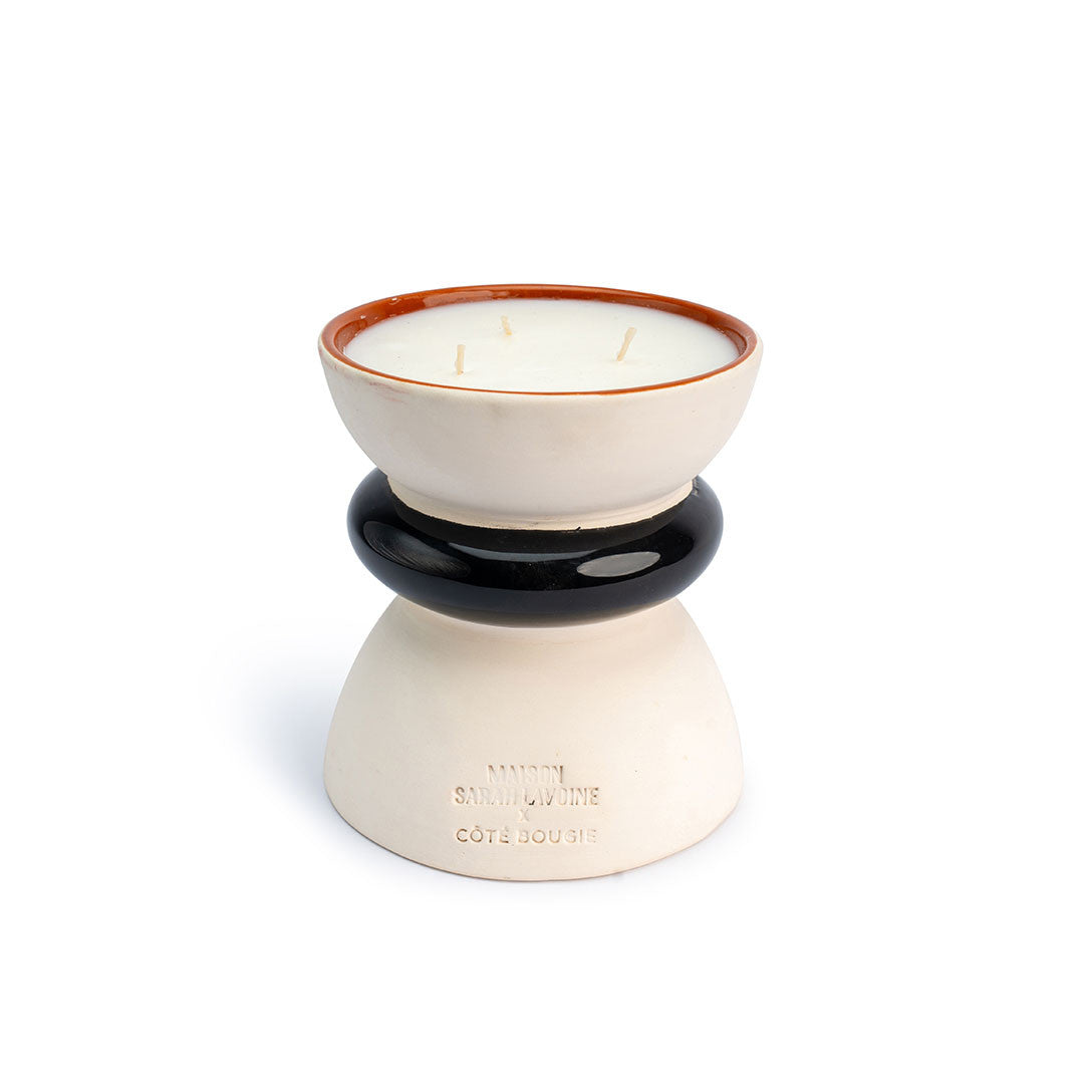 Bougie Tamtam Bicolore - Côté Bougie x Maison Sarah Lavoine