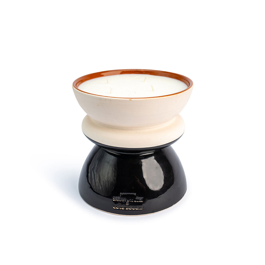Bougie Tamtam Bicolore - Côté Bougie x Maison Sarah Lavoine
