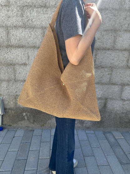 Tote-Bag en Raphia Marina, Fabrication Artisanale Italienne