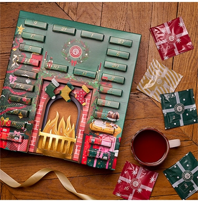 Calendrier de l'Avent, 24 Thés/Infusions avant Noël - Compagnie & Co