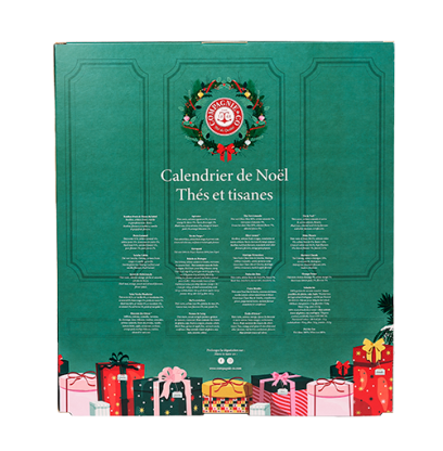 Calendrier de l'Avent, 24 Thés/Infusions avant Noël - Compagnie & Co