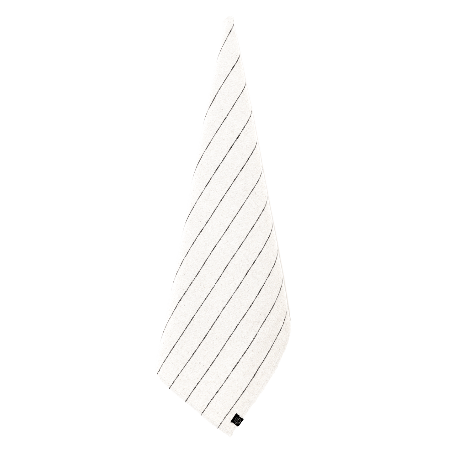 Torchon Calvi II à Rayures en Lin et Coton - Haomy
