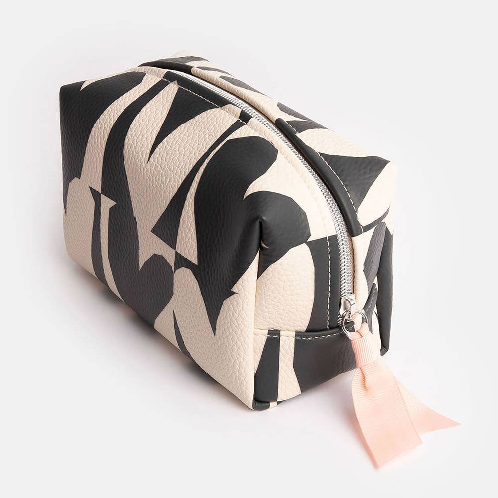 Trousse de Maquillage Monochrome Coeurs - Caroline Gardner