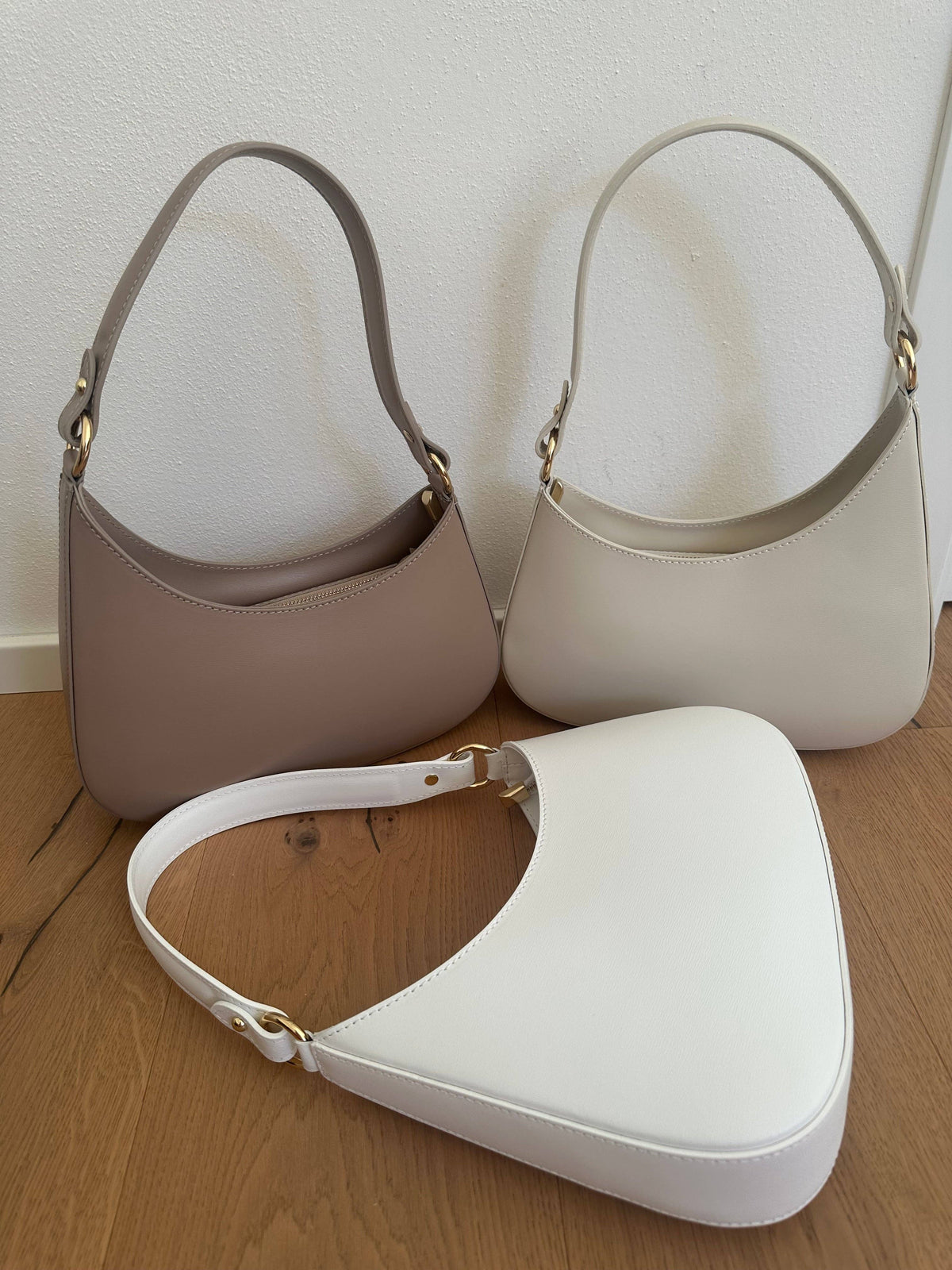 MARGARET - Sac à épaule en cuir véritable
