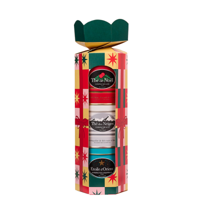 Coffret de 3 Boîtes de Thé de Noël / des Neiges / Étoile d'Orient - Compagnie & Co