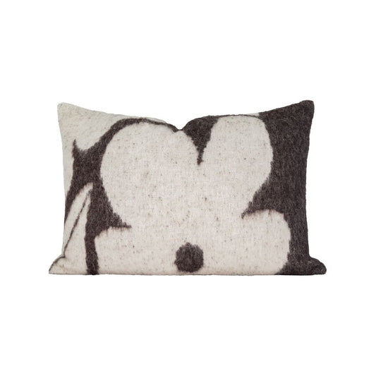 Coussin Mimo Fleuris en Laine & Lin 40x60 cm - Bedandphilosophy
