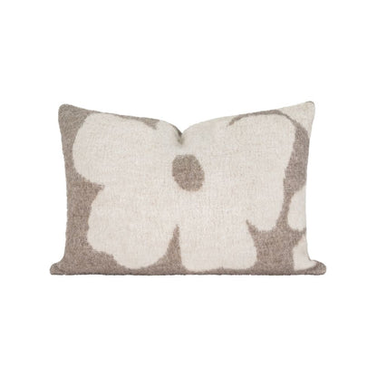Coussin Mimo Fleuris en Laine & Lin 40x60 cm - Bedandphilosophy