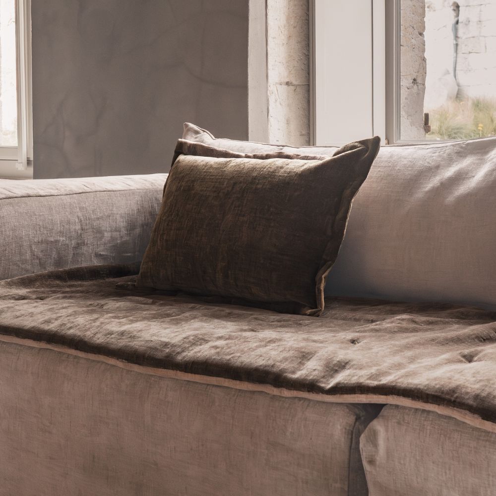 Coussin Zorro en Velours 40x60 cm - Bedandphilosophy
