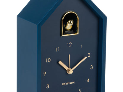 Réveil Coucou Oro Finitions Dorées, 5 Coloris - Present Time
