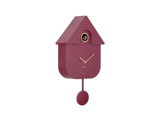 Horloge Pendule Coucou Finitions Dorées - Present Time