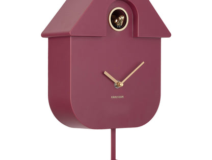 Horloge Pendule Coucou Finitions Dorées - Present Time