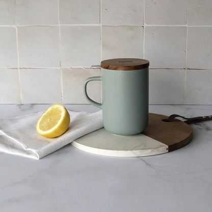 Mug Tisanière en Grès et Filtre en Inox 475 ml - Ogo Living