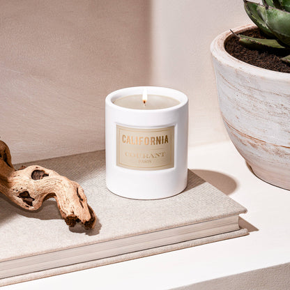 Bougie Parfumée California 230g, Bergamote & Ylang-Ylang - Courant Paris
