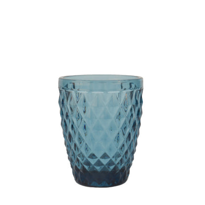 Set de 6 Gobelets en Verre Diamond Colorés 22 cl - Amefa