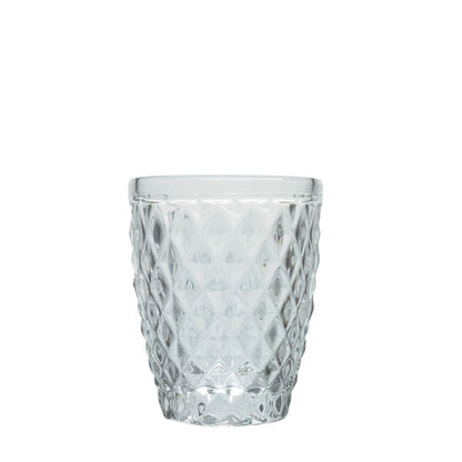 Set de 6 Gobelets en Verre Diamond Colorés 22 cl - Amefa