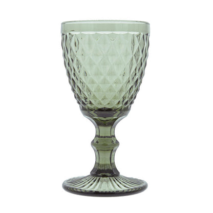 Set de 6 Verres à Pieds Colorés Diamond 20cl - Amefa