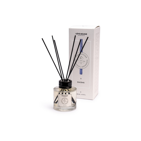 Diffuseur de Parfum à Bâtonnets Encens 100/200 ml - Côté Bougie