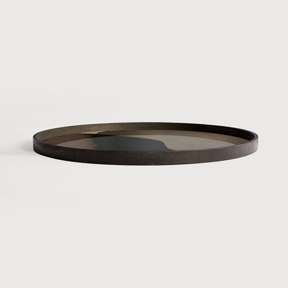 Plateau en verre Combined Dots Graphite - Ethnicraft