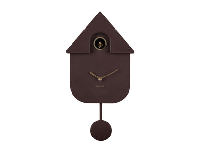 Horloge Pendule Coucou Finitions Dorées - Present Time