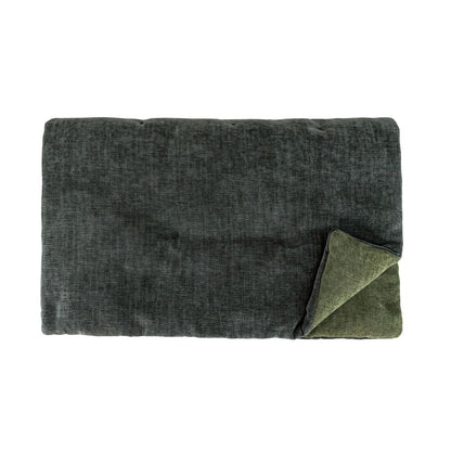 Boutis Zelia en Velours Bi-Face Laurier & Sapin 80x200 cm - Bedandphilosophy