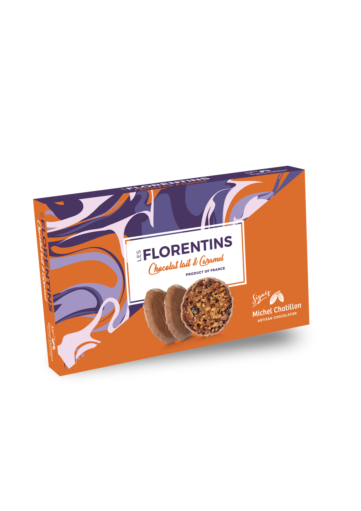 12 Florentins Caramel & Chocolat Lait (100g) - La Maison des Florentins