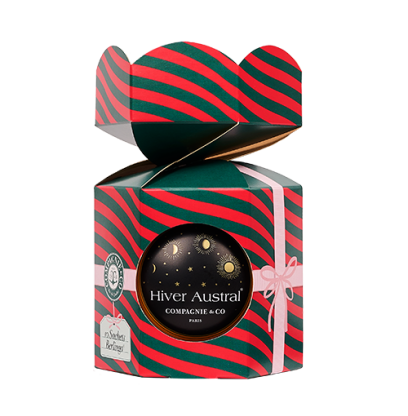 Étuis en Métal de 10 Berlingots de Thé/Infusion de Noël - Compagnie & Co