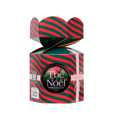 Étuis en Métal de 10 Berlingots de Thé/Infusion de Noël - Compagnie & Co