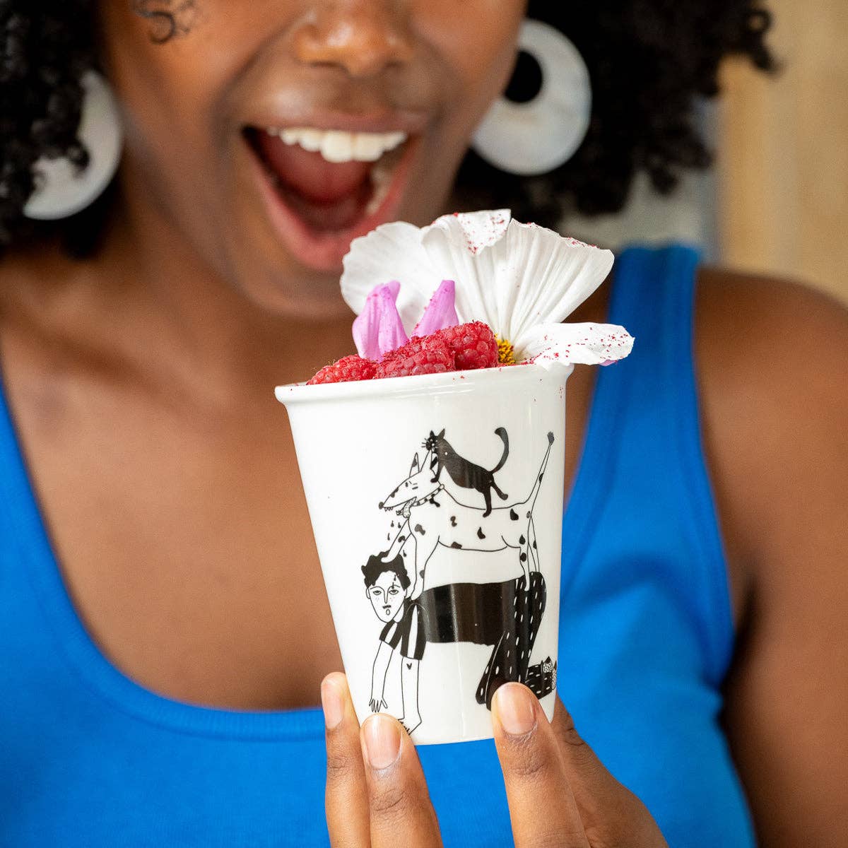 Tasse en Porcelaine "Tour des Amis" - Helen B