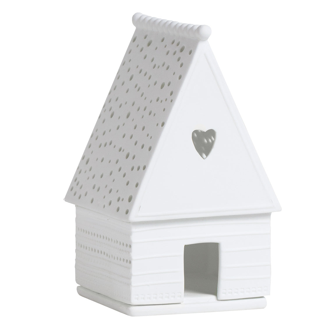 Photophore en Porcelaine Petite Maison Coeur - Räder