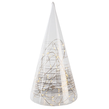 Sapin Lumineux LED en Verre H.22 / H.30 cm - Räder