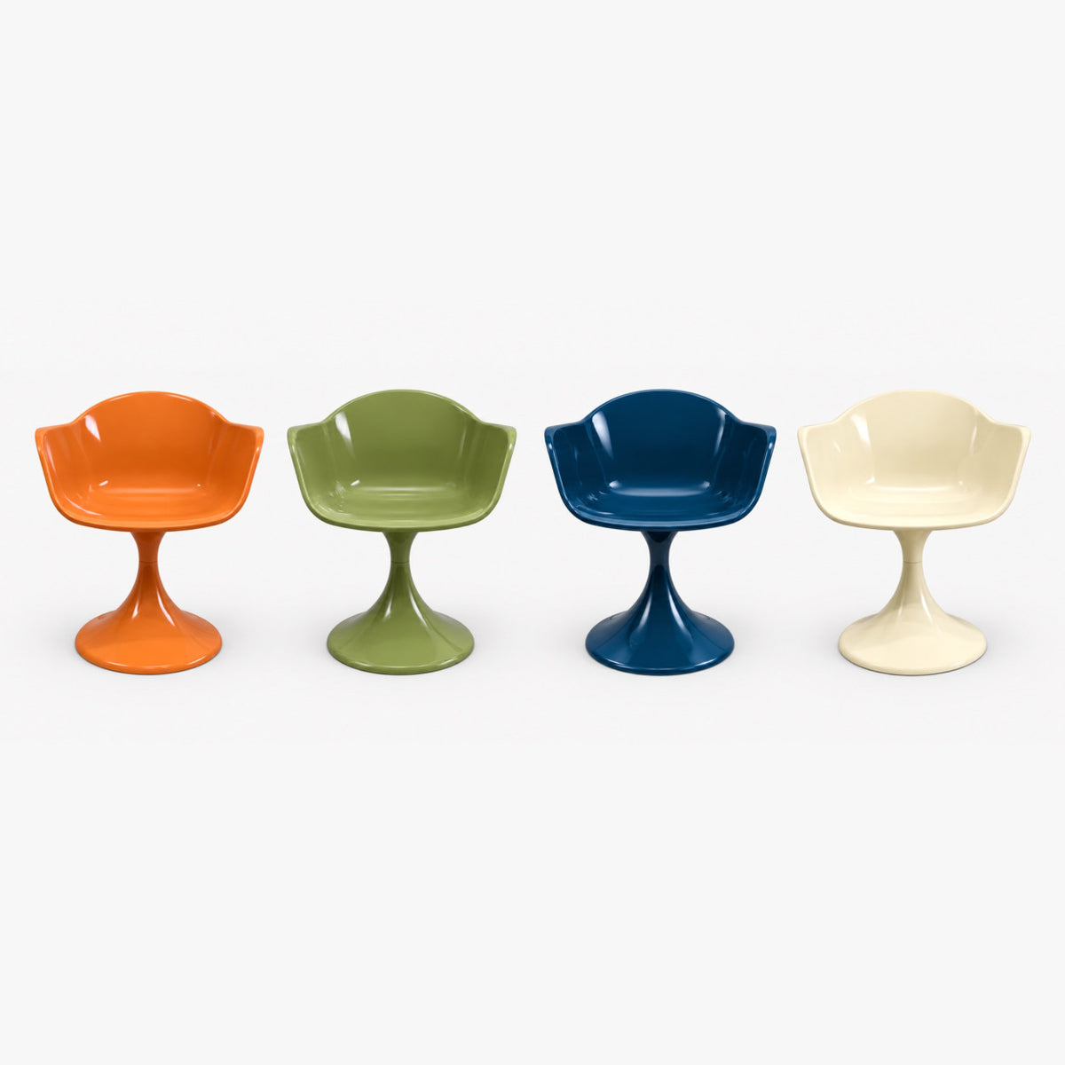 Fauteuil Rigide Norrebro en Plastique - Bazardeluxe