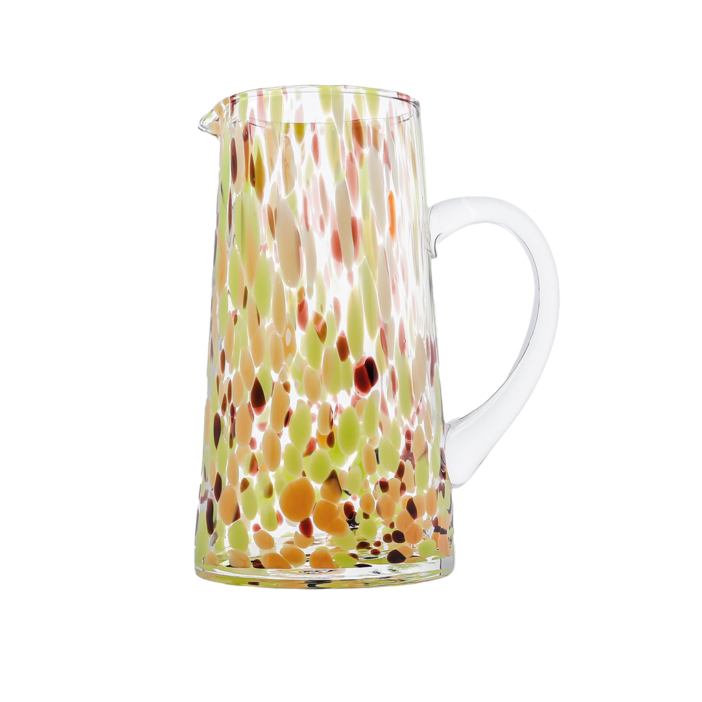 Pichet en Verre Moucheté H.22,5 cm - Opjet