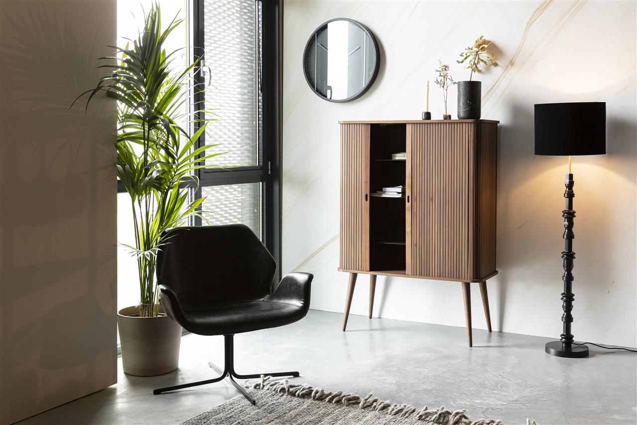 Lampadaire Totem Noir ou Beige - Zuiver