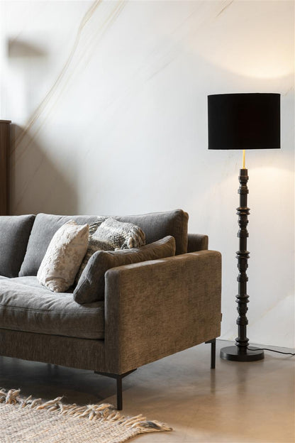 Lampadaire Totem Noir ou Beige - Zuiver