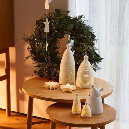 Lampe LED à Poser Étoile en Porcelaine - Räder