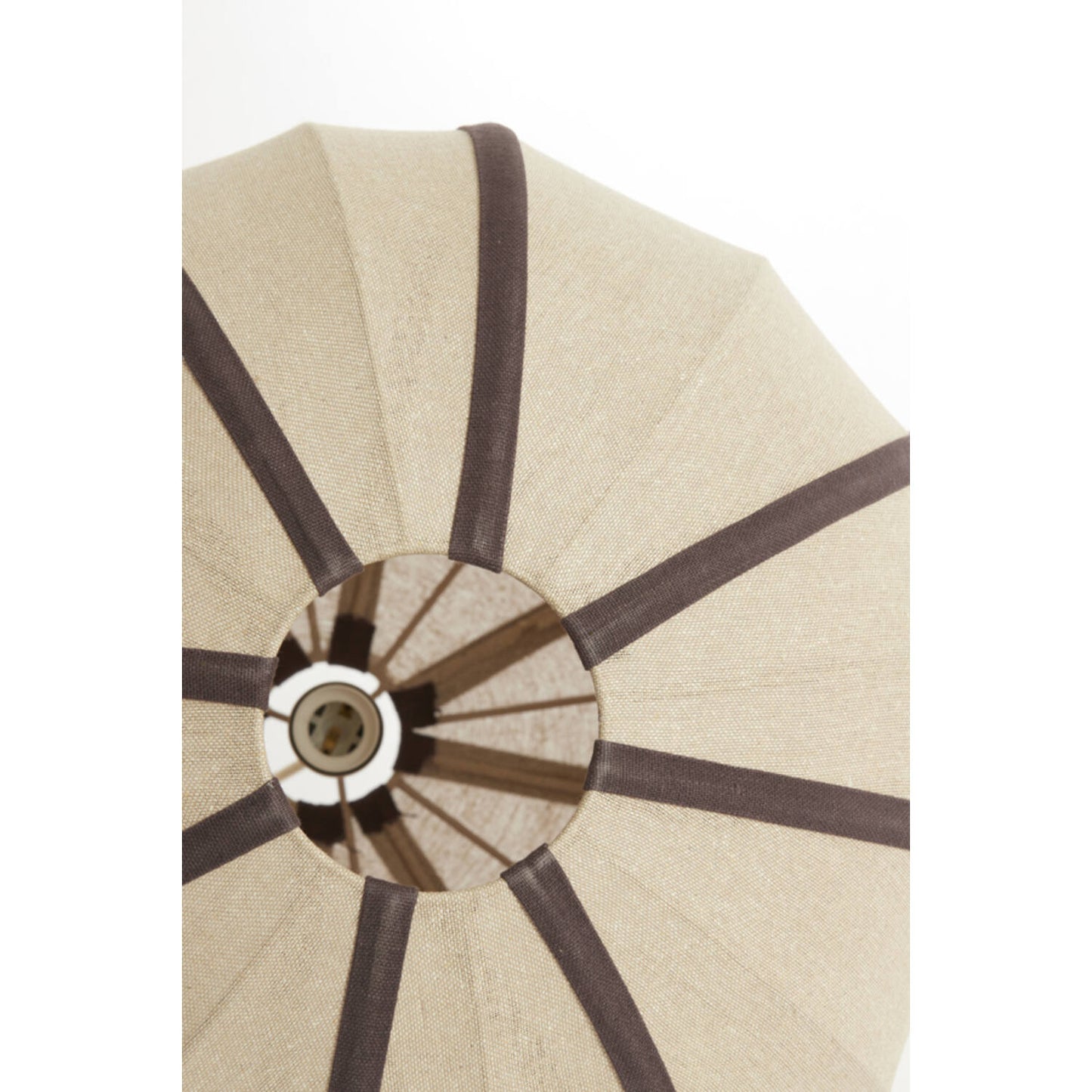 Suspension Esmira Beige et Marron Ø51x48 cm - Light & Living