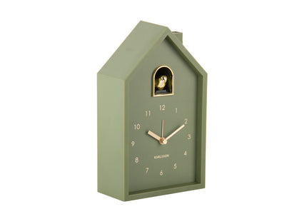 Réveil Coucou Oro Finitions Dorées, 5 Coloris - Present Time